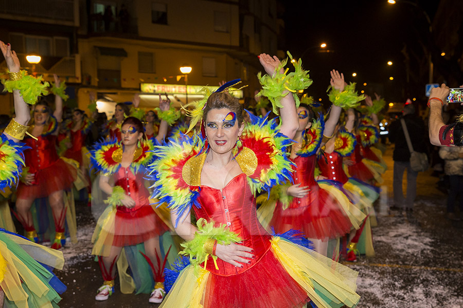 Rua del Carnaval de Les Roquetes del Garraf 2017